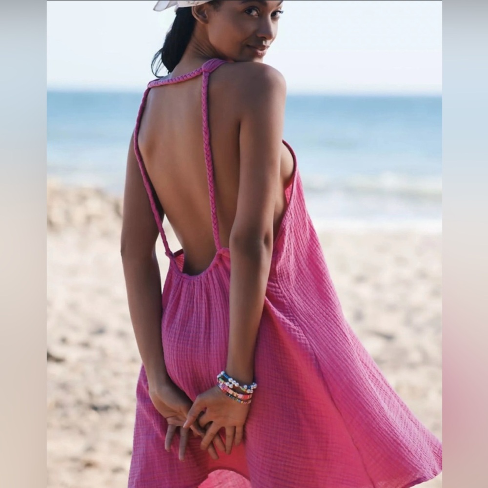 Anthropologie Pink Cover Up
